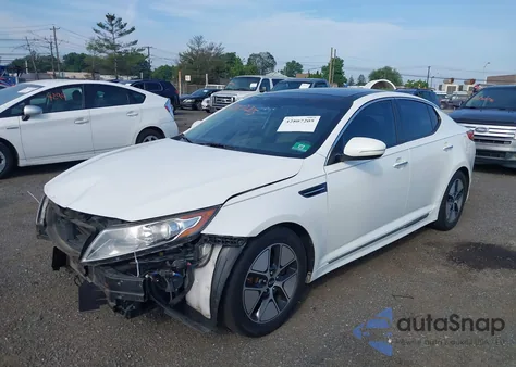2012 Kia Optima Hybrid Ex from USA, damaged, VIN KNAGM4AD9C5024331